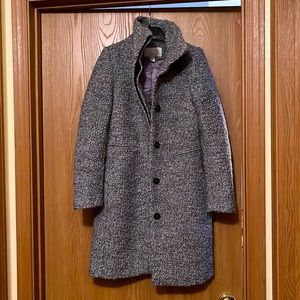 H&M Boucle Wool Coat Size 2